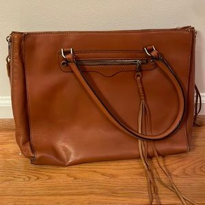 REBECCA MINKOFF REGAN TOTE CHESNUT